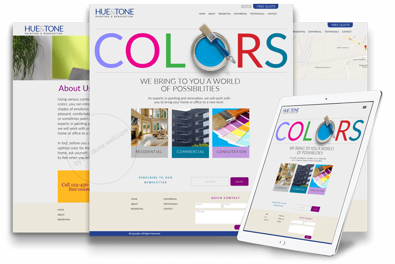 The Hue & Tone SiteStarter